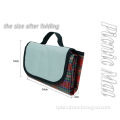 Bag Of Waterproof Picnic Blanket With Carry Strap